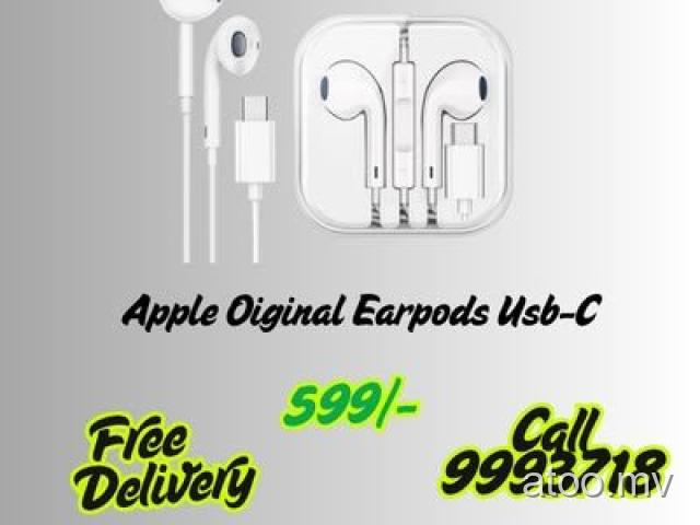Apple Original Earpods Usb-C 599/- Free Delivery Call 9993718