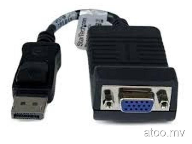 DisplayPort to VGA Video Adapter Converter/Mvr250/- Call..7741753