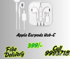 Apple Earpods Usb-C 399/- Free Delivery Call 9993718