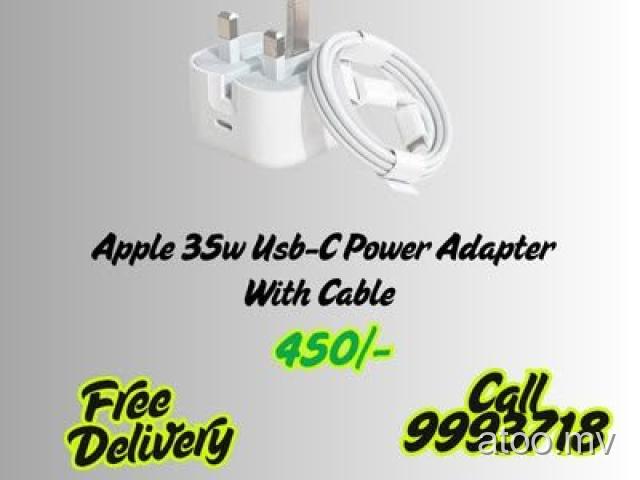Apple 35W Usb-c Power Adapter With Cable 450/- Free Delivery 9993718