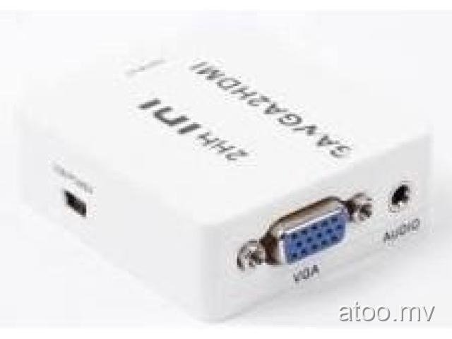 VGA to HDMI Converters PC VGA Male to HDMI Female Video Converter Adapter