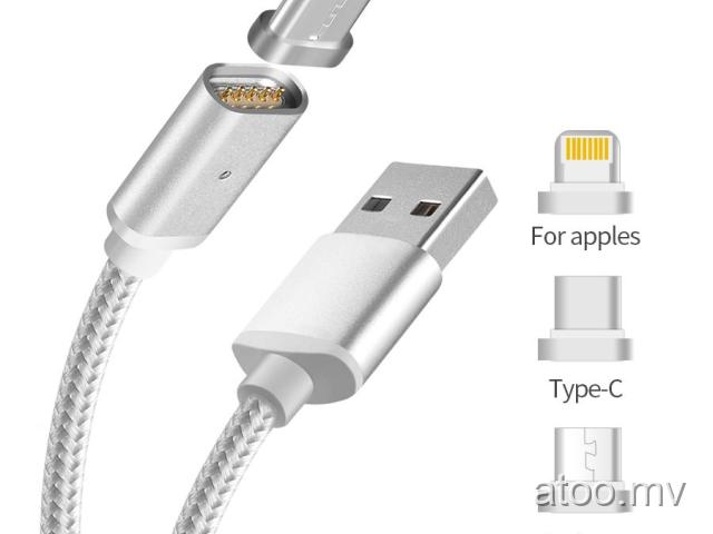High Speed 3 in 1 Magnetic Cable All Branded Mobiles Phones........... 7741753