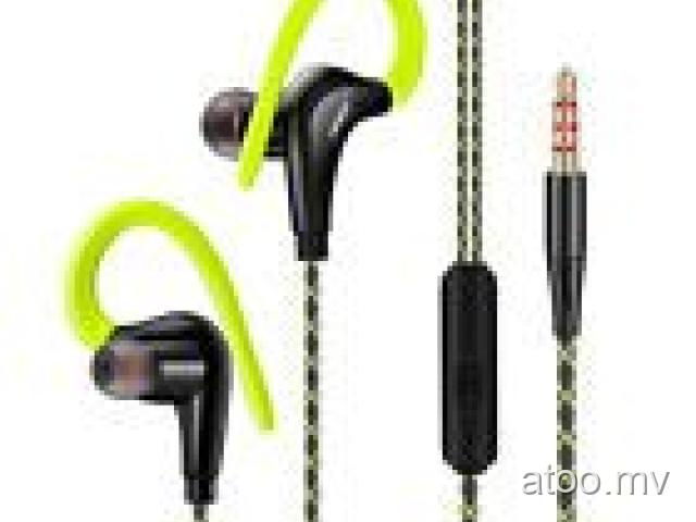 Waterproof IPX5 Earphone Sport Running Headphone Stereo Bass Headset With Mic