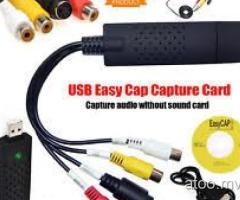 USB 2.0 Audio Video VHS to DVD PC Converter Capture Card Adapter win7/8/10 DD