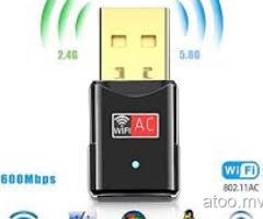 Mini USB 300MBPS WIFI Wireless Adapters PC Laptop Dongle Windows 10 8 7XP Vistas