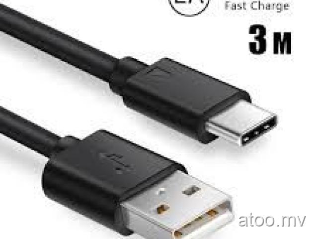 For Samsung 3M (10 ft) TYPE C Cable USB-C Fast Charger Genuine Data Sync