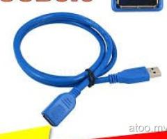 USB 3.0 Male to Male F/M Type A connector extension cable 30cm I4P4