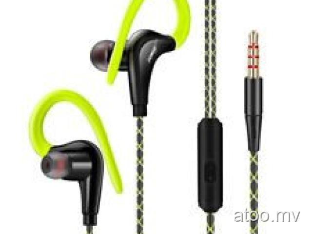 Sport Running Headphone In-Ear Earphone Earbuds Super Stereo Bass Mic Headset