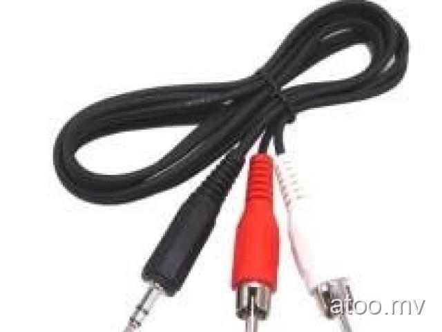 AV CABLE 1.5M 1/2